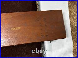 MACHINIST TpCb TOOL LATHE MILL Lufkin 1.5 to 32 Micrometer Gage in Case MACHINIST TpCb TOOL LATHE MILL Lufkin 1.5 to 32 Micrometer Gage in Case