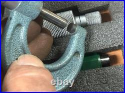 MACHINIST TpCb TOOL LATHE MILL Machinist Mitutoyo 1 3 Micrometer Set in Case MACHINIST TpCb TOOL LATHE MILL Machinist Mitutoyo 1 3 Micrometer Set in Case