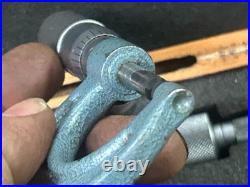 MACHINIST TpCb TOOL LATHE MILL Machinist Mitutoyo 1 3 Micrometer Set in Case