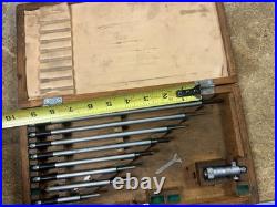 MACHINIST TpCb TOOL LATHE MILL Mitutoyo Inside Micrometer Set in Case
