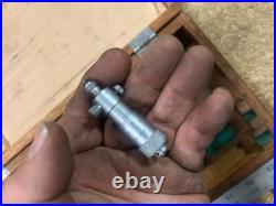 MACHINIST TpCb TOOL LATHE MILL Mitutoyo Inside Micrometer Set in Case