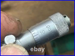 MACHINIST TpCb TOOL LATHE MILL Mitutoyo Inside Micrometer Set in Case MACHINIST TpCb TOOL LATHE MILL Mitutoyo Inside Micrometer Set in Case