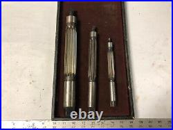 MACHINIST TpRdCb TOOL LATHE MILL Lot of 3 Large Expanding Reamers