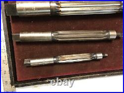 MACHINIST TpRdCb TOOL LATHE MILL Lot of 3 Large Expanding Reamers