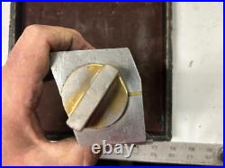 MACHINIST TpRndc TOOL LATHE MILL Brown & Sharpe Magnetic Block