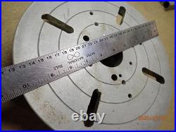 METAL LATHE FACEPLATE With D1-4 MOUNT MACHINIST TOOLING