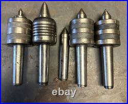 MT 3 Morse Taper Live & Dead Center Lot Machinist Tool Metal Lathe