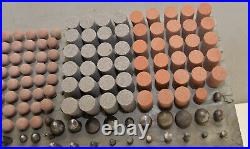 Machine shop carbide grinding burrs & stone lathe mill rotary tool machinist lot