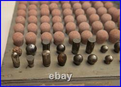 Machine shop carbide grinding burrs & stone lathe mill rotary tool machinist lot