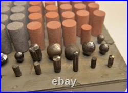Machine shop carbide grinding burrs & stone lathe mill rotary tool machinist lot