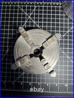 Machinist 4 4 jaw chuck lathe woodworking wood metal tools 420 d93112 2155