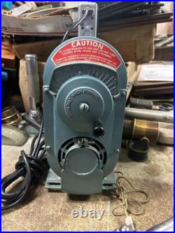 Machinist Derbyshire 10MM 750 Precision Lathe Precision Speed Control Motor