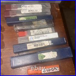 Machinist Drill Bits Lot. HSS Mix. New, Used, Bits, Milling Lathe Ceratip