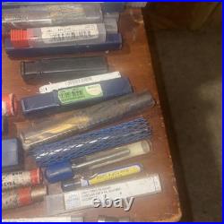 Machinist Drill Bits Lot. HSS Mix. New, Used, Bits, Milling Lathe Ceratip