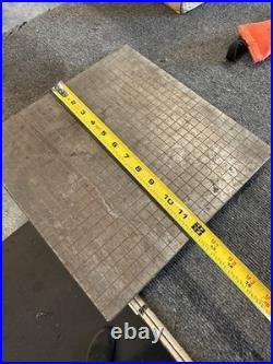 Machinist Lapping Plate 12 x 12 x 2 1/8