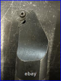 Machinist Lathe Boring Bar Toolholders 1-1/8 & 1-3/8 Shanks Lot Of 4 WithInserts