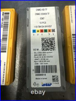 Machinist Lathe Boring Bar Toolholders 1-1/8 & 1-3/8 Shanks Lot Of 4 WithInserts