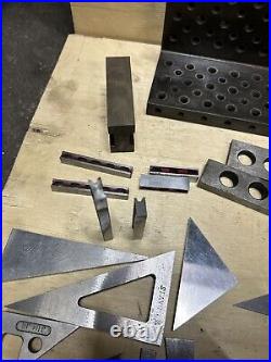 Machinist Lathe Mill Setup Blocks Parallel Blocks Angle Plate Tool Lot Milling