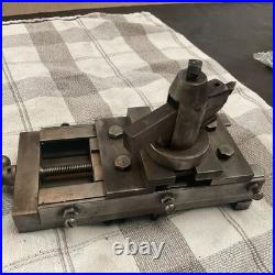 Machinist Lathe Slide With Tool Holder