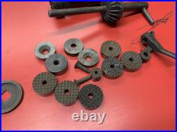 Machinist Lathe Tool 2MT Jacobs #100 Armature Center Rest