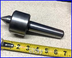 Machinist Lathe Tool 4MT Live Center Triple Bearing Heavy Duty (NOS) Yugoslavia Machinist Lathe Tool 4MT Live Center Triple Bearing Heavy Duty (NOS) Yugoslavia