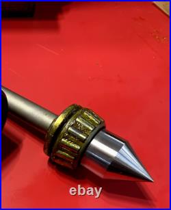 Machinist Lathe Tool 4MT Live Center Triple Bearing Heavy Duty (NOS) Yugoslavia Machinist Lathe Tool 4MT Live Center Triple Bearing Heavy Duty (NOS) Yugoslavia