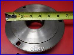 Machinist Lathe Tool Bison 6-1/2 Chuck Back Plate, 2-1/4-8 TPI
