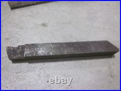 Machinist Lathe Tool Cutting Steel Bit & Blank Some Carbide Tip Lot Large Size