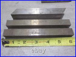 Machinist Lathe Tool Cutting Steel Bit & Blank Some Carbide Tip Lot Large Size