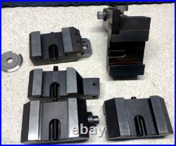 Machinist Lathe Tool Lot of 5 FIMS #4 Quick Change Tool Holders (NOS) Machinist Lathe Tool Lot of 5 FIMS #4 Quick Change Tool Holders (NOS)