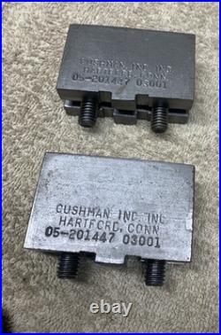 Machinist Lathe Tool Used Bison 6-1/4 Two Jaw Scroll Chuck Plane Back #1259