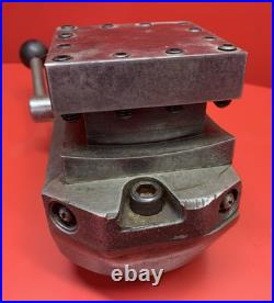 Machinist Lathe Tool Used South Bend 10K 4 Way Tool Holder Turret #STC 100K