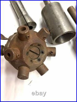 Machinist Lot 3 Indexable Face Mill, Drill Chucks, Live Center, MT Tapers