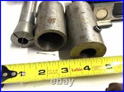 Machinist Lot 3 Indexable Face Mill, Drill Chucks, Live Center, MT Tapers