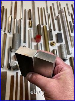 Machinist Lot Bar Stock Material Brass Aluminum Steel Hobby Shop Mill Lathe Tool