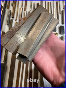 Machinist Lot Bar Stock Material Brass Aluminum Steel Hobby Shop Mill Lathe Tool