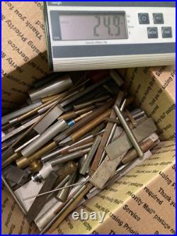Machinist Lot Bar Stock Material Brass Aluminum Steel Hobby Shop Mill Lathe Tool