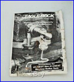 Machinist Tool Eagle Rock Concave Lathe Radius Cutter, #B2