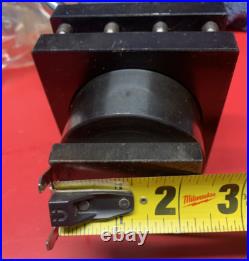 Machinist Tool Grand 4-way Turret Lathe Tool Holder 3-1/2 (NEW)