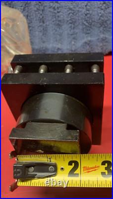 Machinist Tool Grand 4-way Turret Lathe Tool Holder 3-1/2 (NEW)