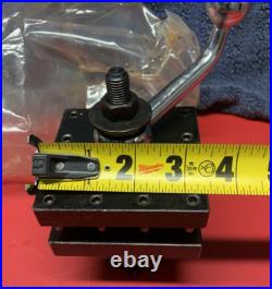 Machinist Tool Grand 4-way Turret Lathe Tool Holder 3-1/2 (NEW)