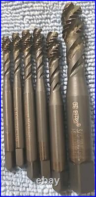 Machinist Tool Lot, Lathe, Drill Bits. Various Sizes & Maker OSG, KEO, NACHI ETC