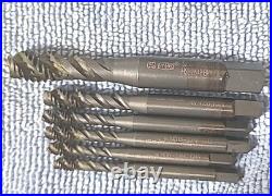 Machinist Tool Lot, Lathe, Drill Bits. Various Sizes & Maker OSG, KEO, NACHI ETC