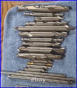 Machinist Tool Lot, Lathe, Drill Bits. Various Sizes & Maker OSG, KEO, NACHI ETC