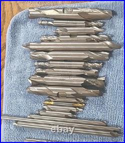 Machinist Tool Lot, Lathe, Drill Bits. Various Sizes & Maker OSG, KEO, NACHI ETC
