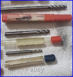 Machinist Tool Lot, Lathe, Drill Bits. Various Sizes & Maker OSG, KEO, NACHI ETC