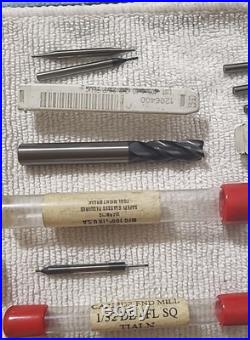 Machinist Tool Lot, Lathe, Drill Bits. Various Sizes & Maker OSG, KEO, NACHI ETC