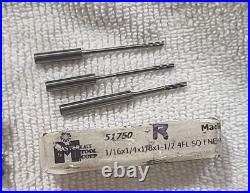 Machinist Tool Lot, Lathe, Drill Bits. Various Sizes & Maker OSG, KEO, NACHI ETC