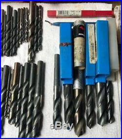 Machinist Tool Lot Seco Endmill and Carbide Inserts Lathe Drill Bits