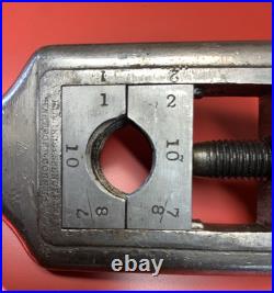 Machinist Tool RARE Billings & Spencer Co Interchangeable Die Lathe Dog